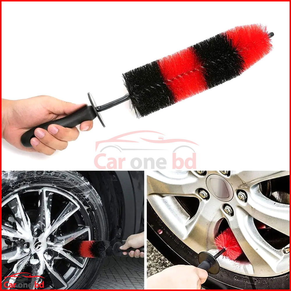 Wheel & Rim Cleaning Brush for Cars – Engine Bay Detailing Tool for Deep Cleaning