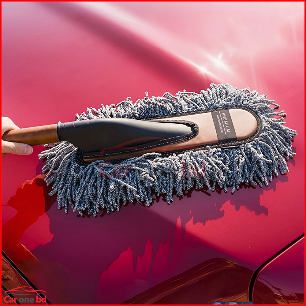 Bullsone Microfiber Duster for Cars – Ultra-Soft Microfiber for Quick Dusting Without Scratches