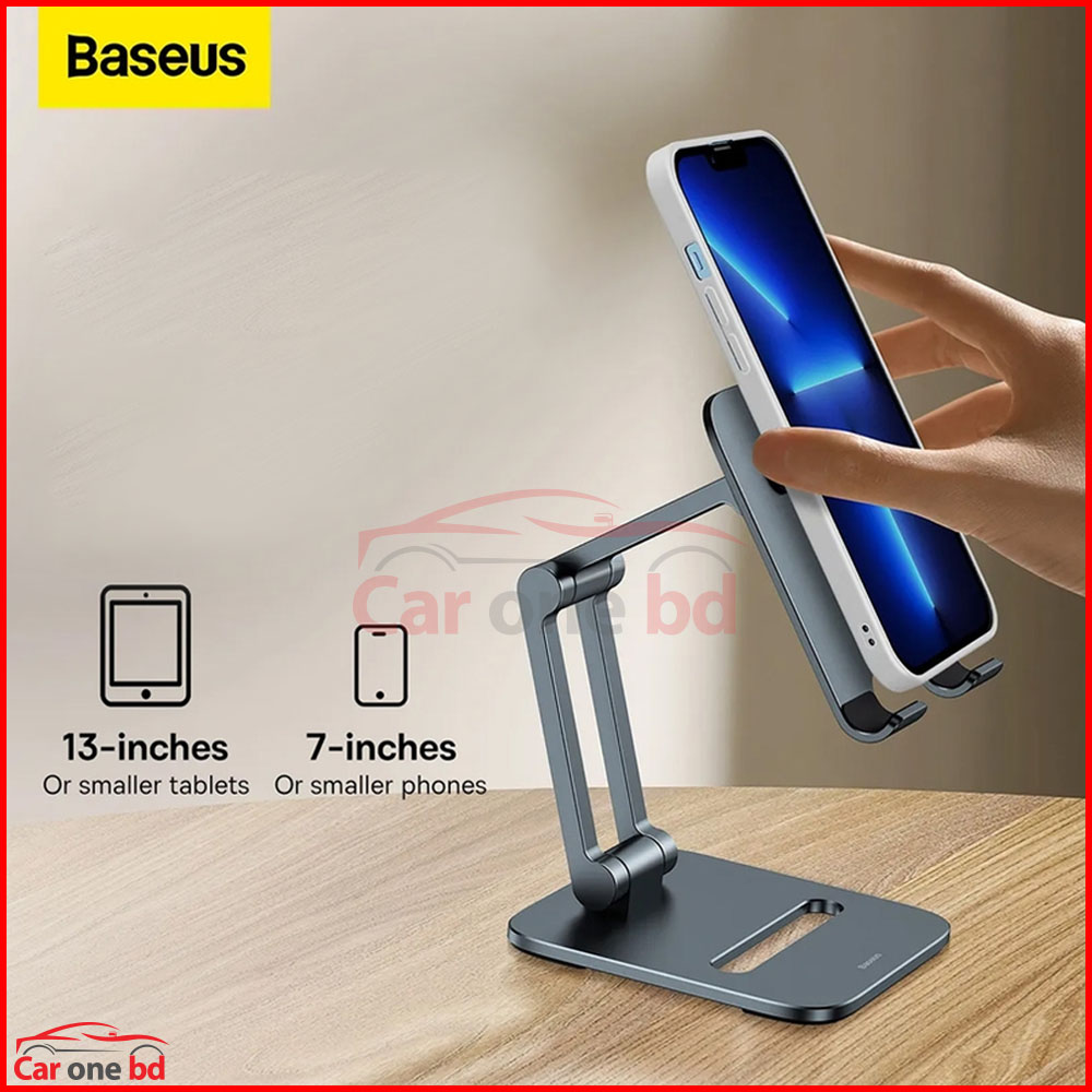 Baseus Desktop Foldable Metal Stand – Biaxial Foldable Mobile Stand