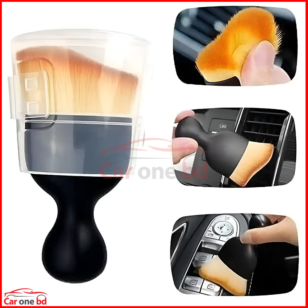 Soft Cleaning Brush for Car Interior with Cover, Air Vent Cleaning, Dashboard Cleaning