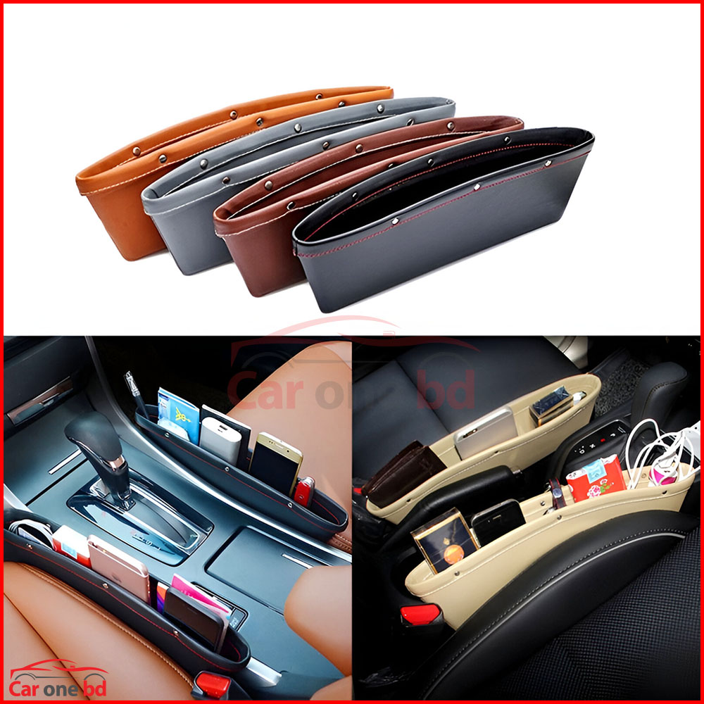 Car Seat Pocket Catcher Organizer – Store Phones, Keys and Loose Items Easily