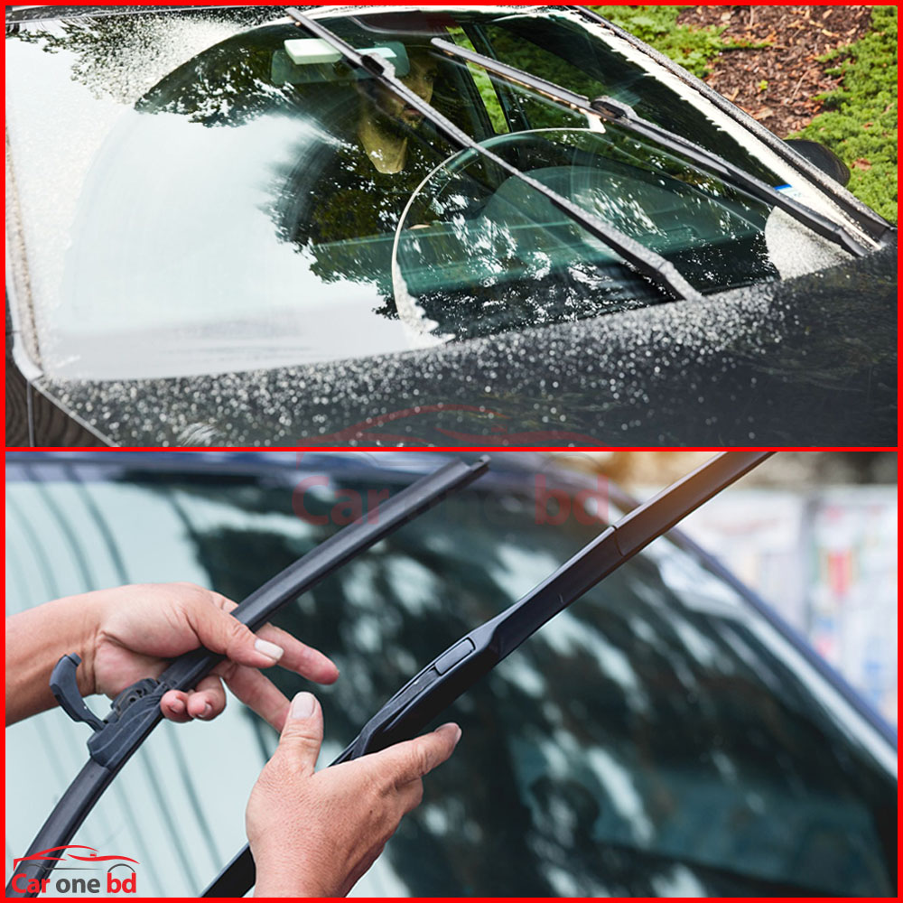  Carall Wiper Blades – 24 Inch & 16 Inch Set High-Performance Quiet, Streak-Free Windshield Wipers
