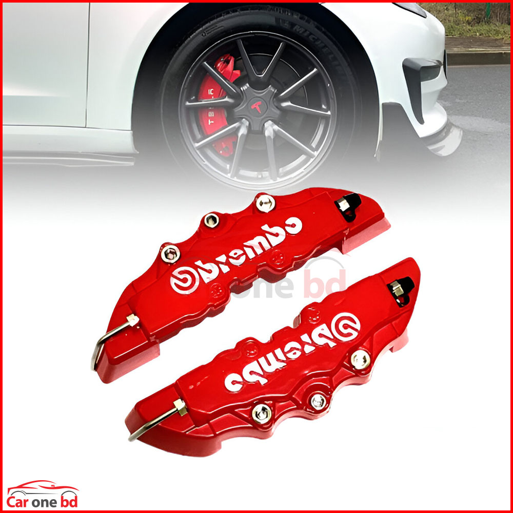Brembo Car Brake Disc Caliper Cover 2Pcs Set – Enhanced Style and Protection