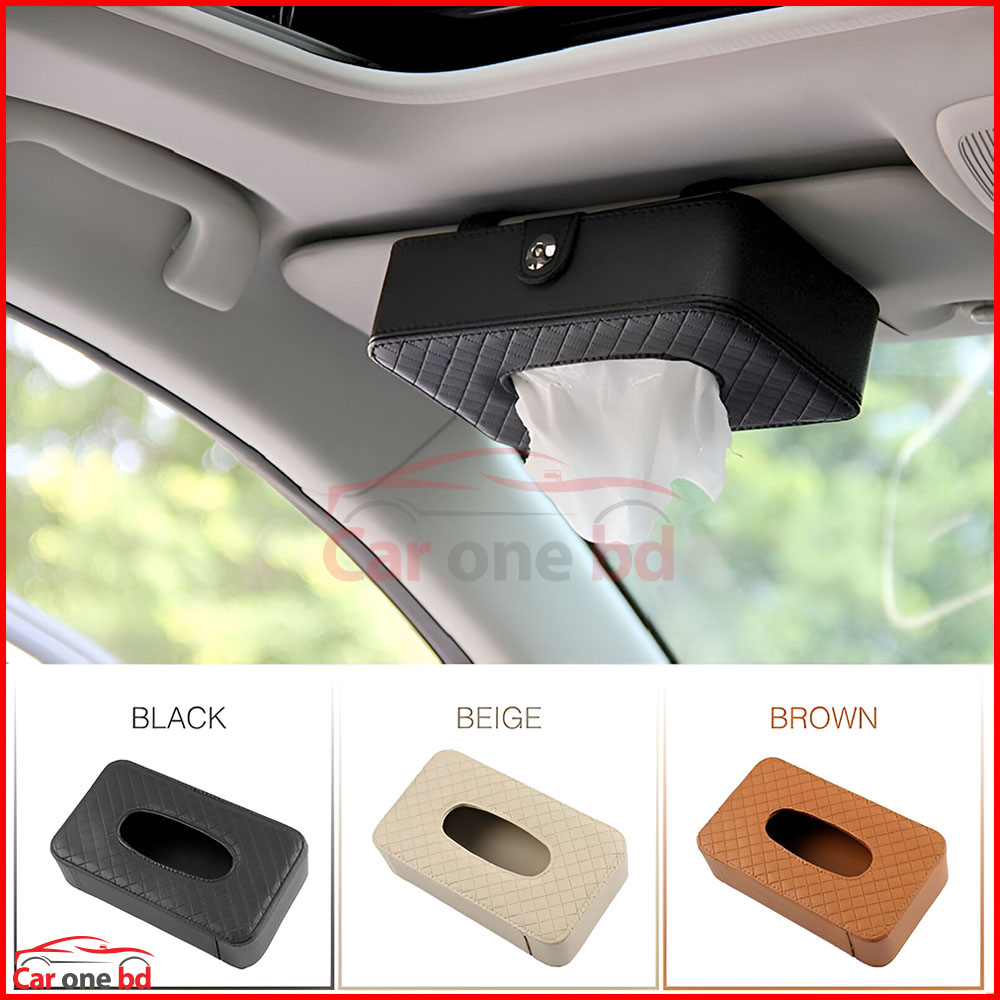 Car Sun Visor Tissue Box Holder – Stylish & Convenient Tissue Holder for Vehicle Interiors