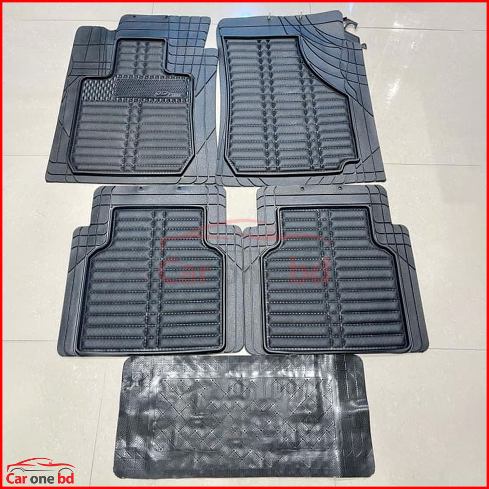 3D Premium Car Floor Mats 5-Piece Set – Custom Fit, Waterproof & All-Weather Protection