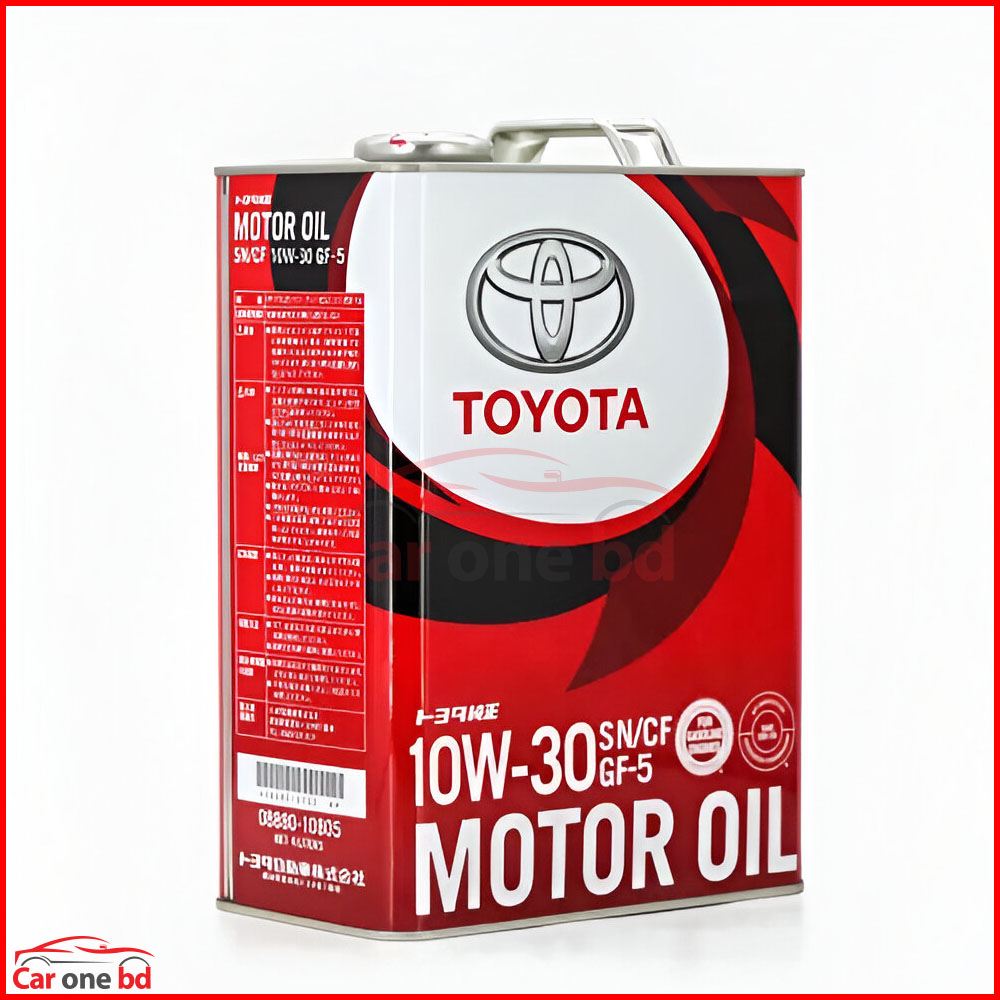 Toyota Motor Oil 10W-30 – Genuine Engine Protection & Performance for All-Season Driving