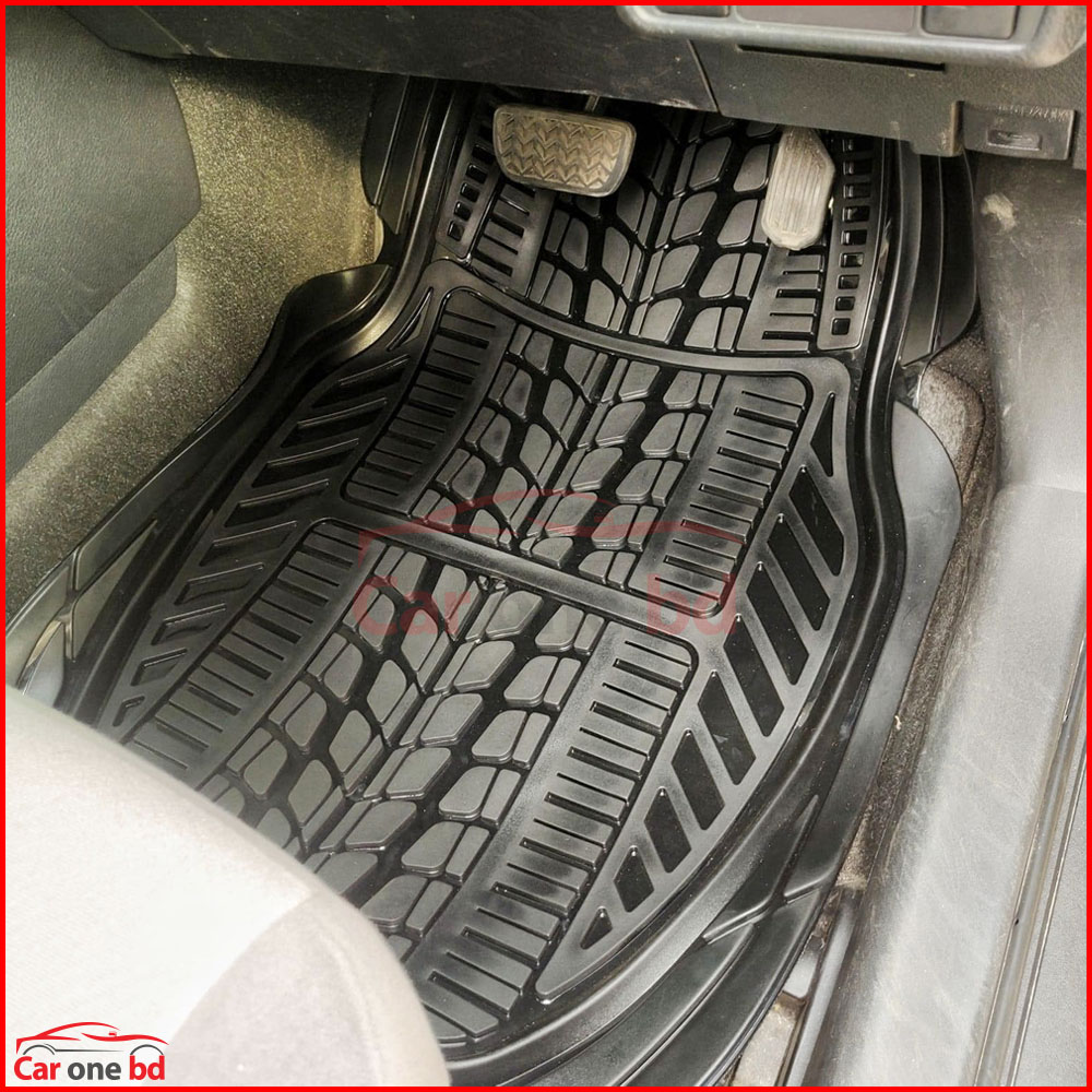 Universal Car Floor Mats 5-Piece Set – 3D Design, All-Weather Protection & Non-Slip Fit
