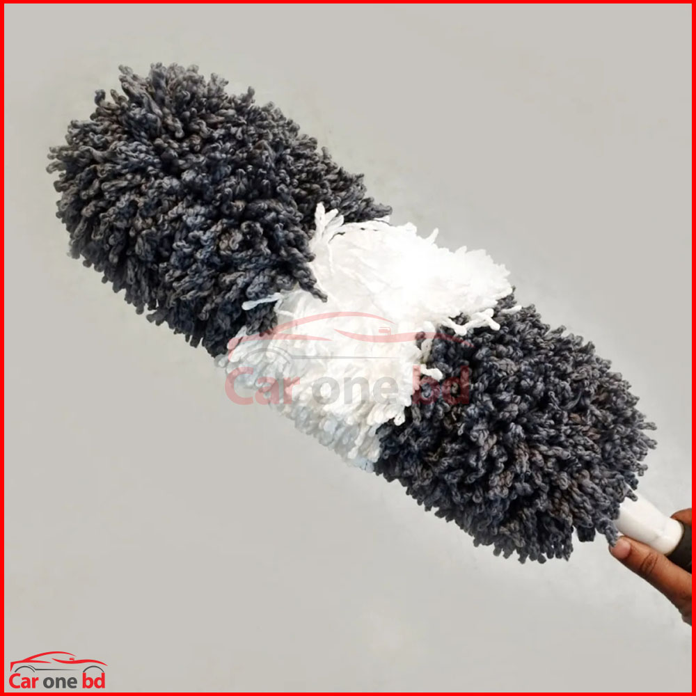 Premium Microfiber Car Duster – High-Quality Round Cleaning Brush for Interior & Exterior