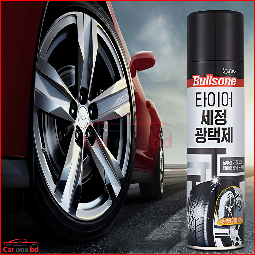 Bullsone Tire Clean & Shine – Restore Tire Black with Long-Lasting Gloss