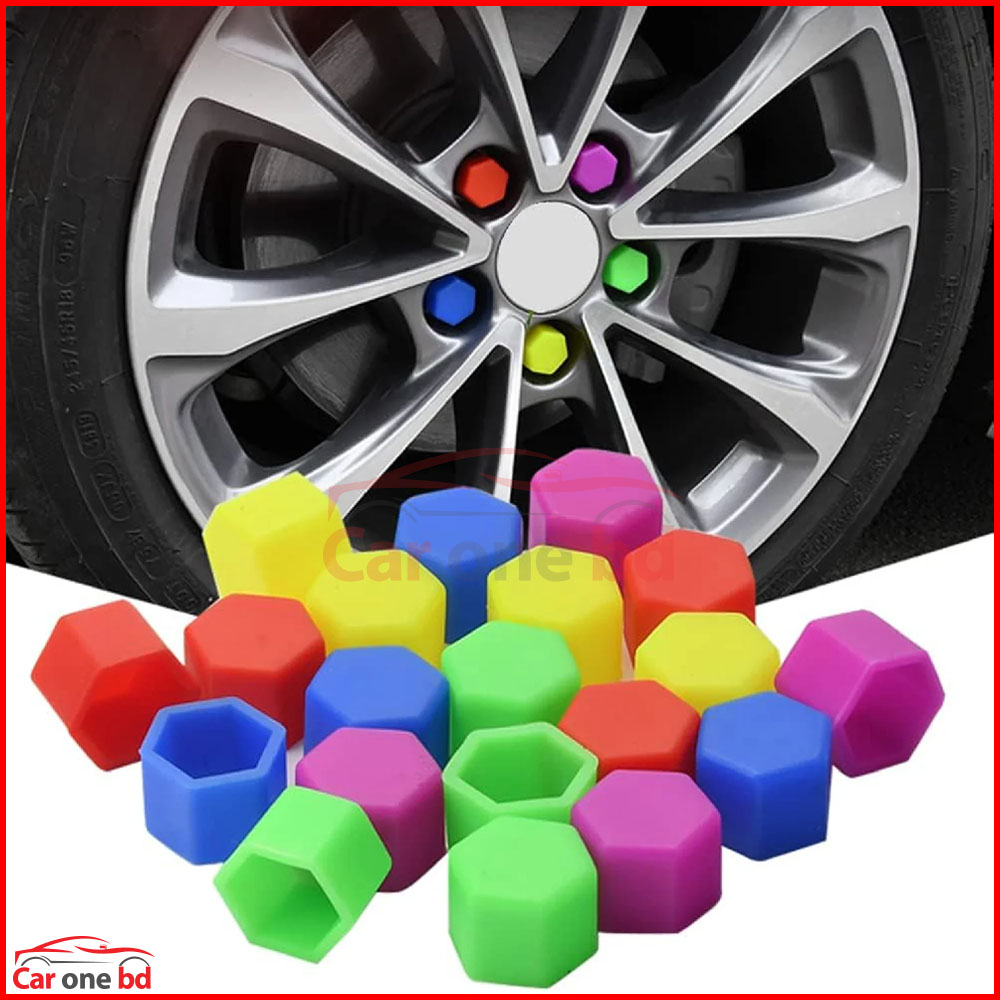 Car Wheel Screw Cap Set – 20 Pcs Silicone Covers for Lug Nuts and Bolt Heads