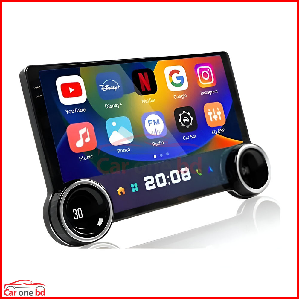 Genuine Diamond X80 Car Stereo - Smart Car Android Player RAM-2GB, ROM 32GB with GPS 10 in Display and Dual Knobs