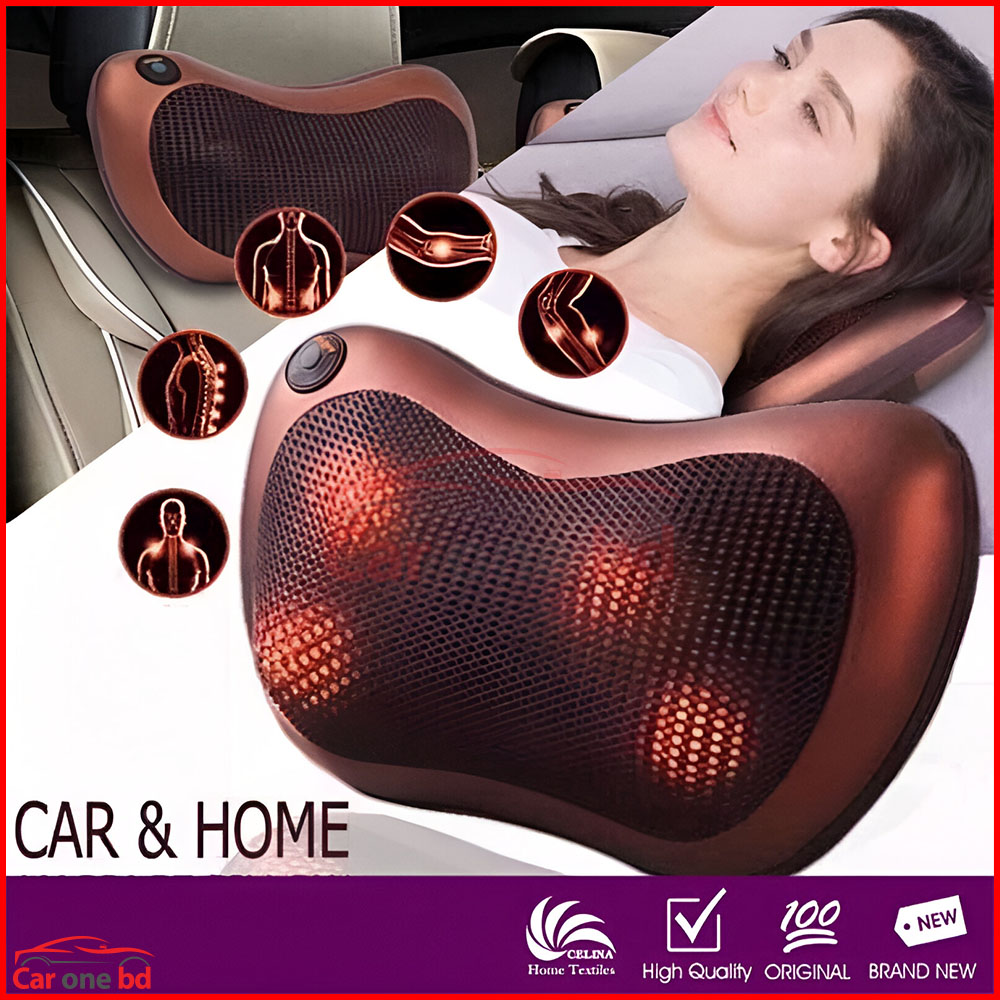 Car Massage Pillow Multifunctional Massager Machine for Body Neck Back Massage For Car And Home