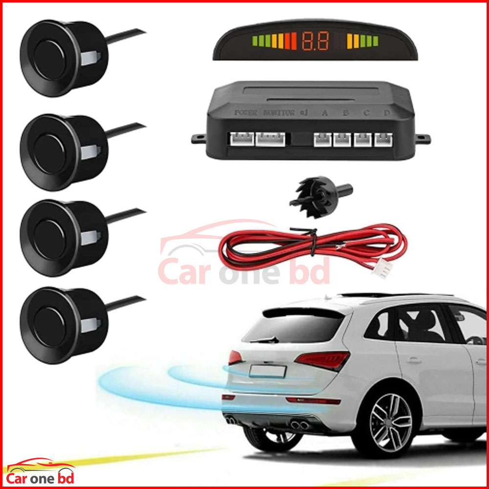 Car Parking Sensor System – Reverse Backup Radar with Sound Alert for Safe Parking Assistance
