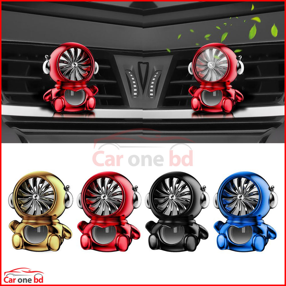Robot Design Car Solar Perfume & Showpiece – Unique Car Interior Decor