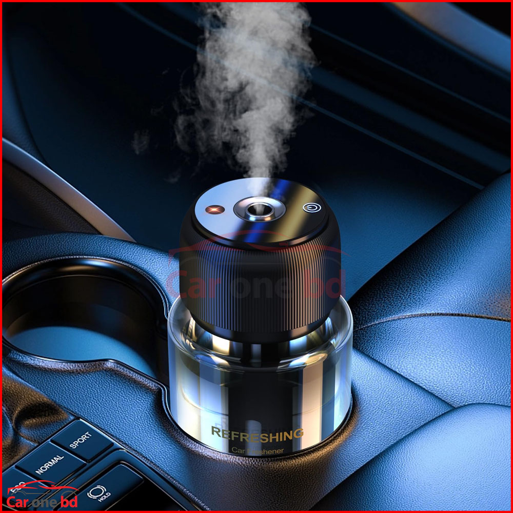 Car Aroma Diffuser with Star Light – Rechargeable & Portable Fragrance Humidifier