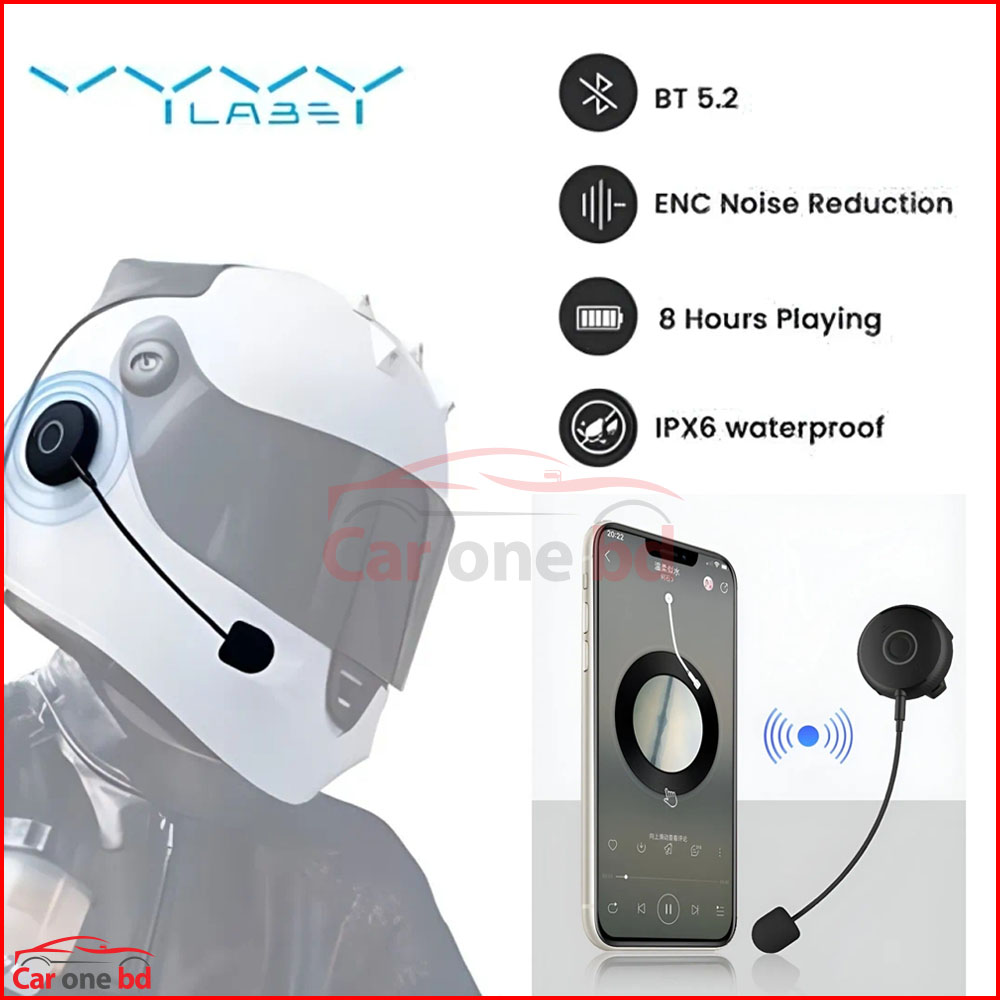 Vyvylabs V18 Best Bone Conduction Headset for Motorcycle Riders - Ride and Talk Safely