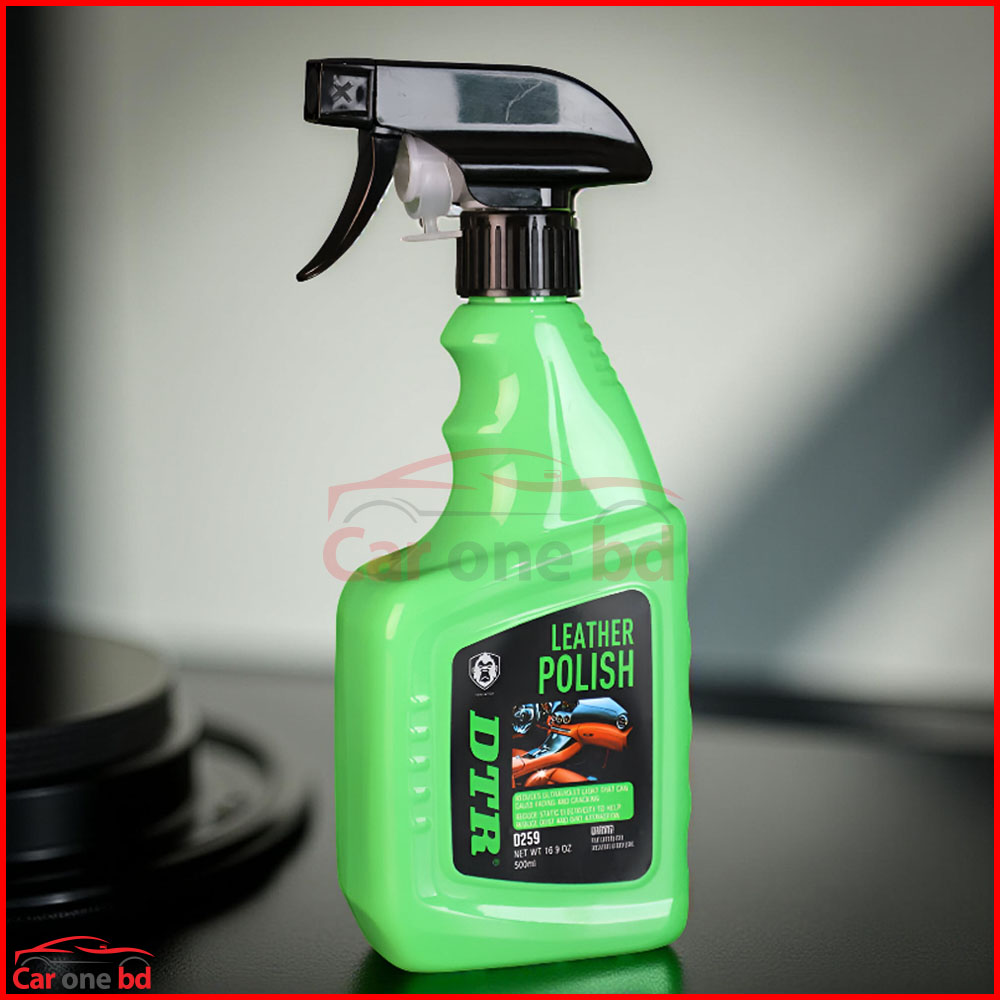 DTR Leather Polish 500ml Spray - Effortless Leather Restoration and Ultimate Gloss