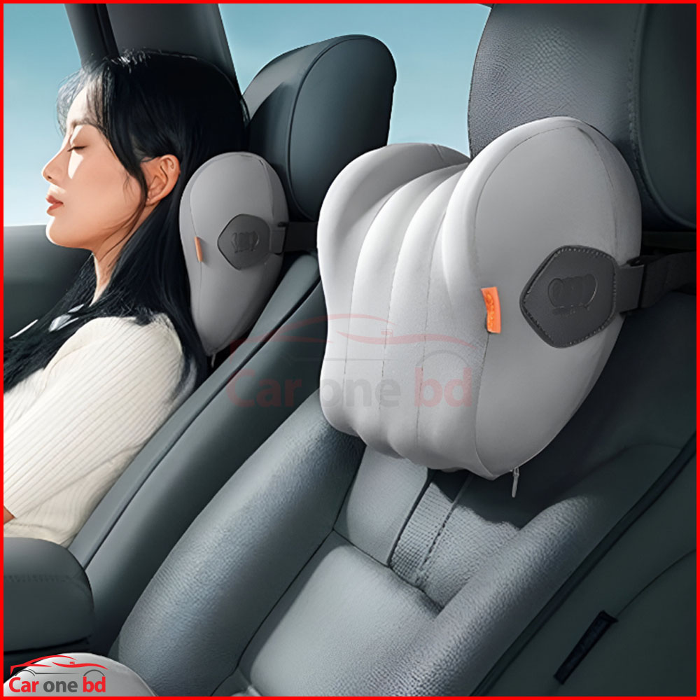 Baseus Car Headrest Pillow – Ergonomic Neck Support for Comfortable Rides