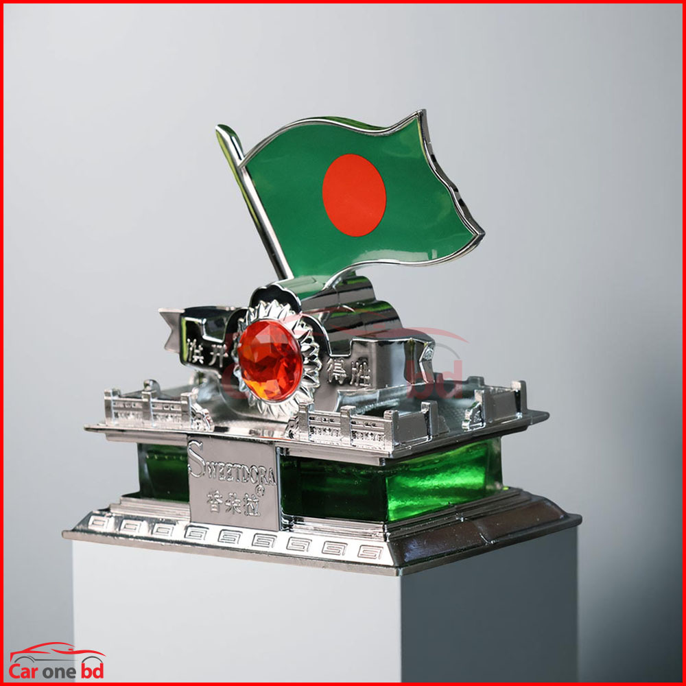 Bangladesh Flag Car Air Freshener – Long-Lasting Fragrance & Patriotic Design