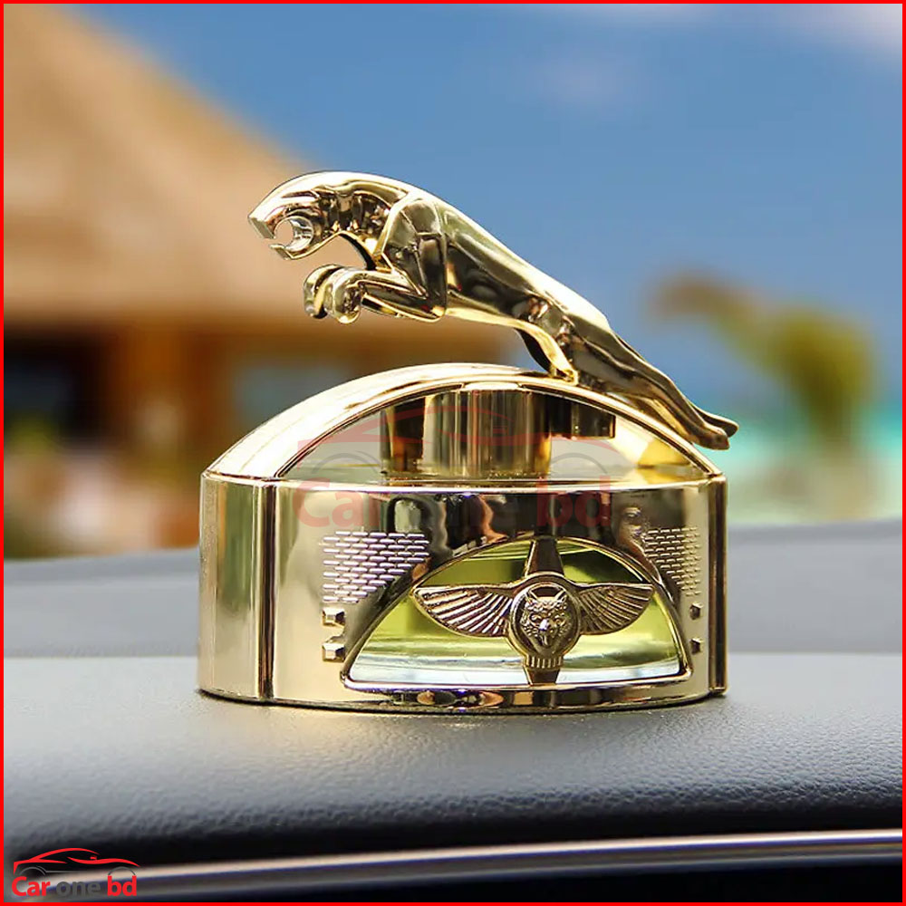 Golden Jaguar Car Fragrance – Elegant Car Perfume with Lasting Aroma