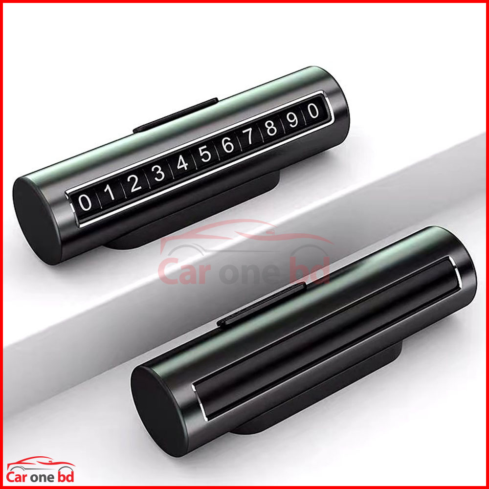 Car Parking Number Plate – Roller Type with Number Hidden Feature