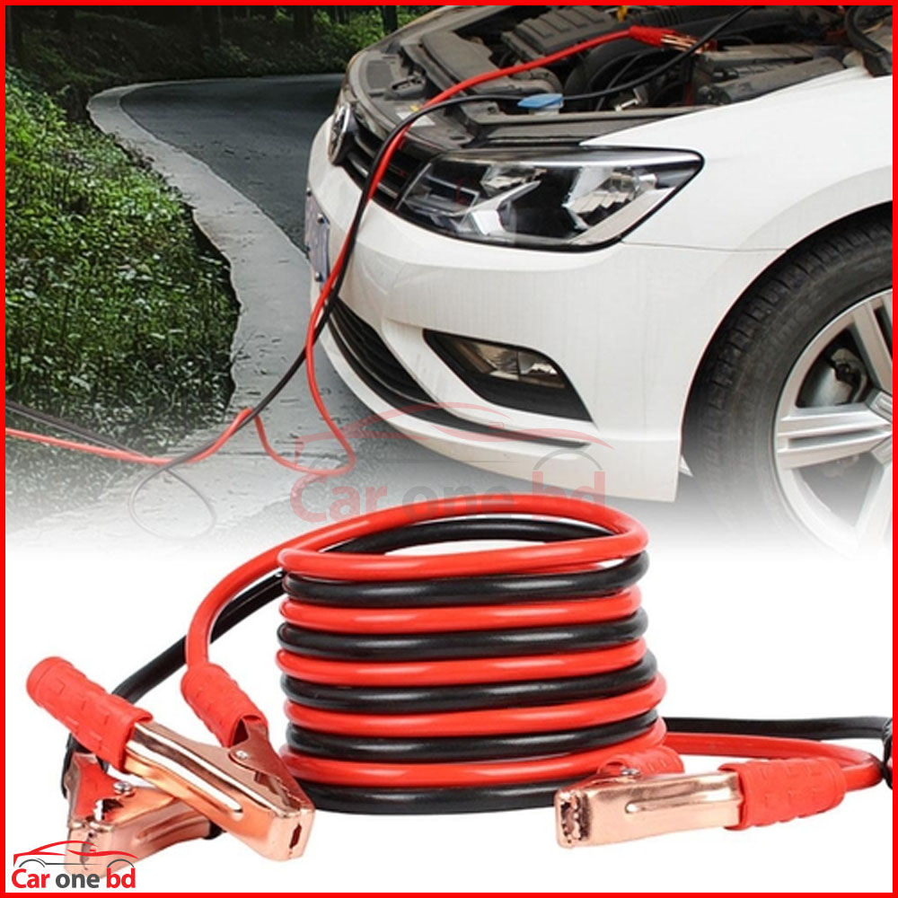 Emergency Car Battery Booster Cables – Jumper Leads for Dead Batteries & Jump Starts